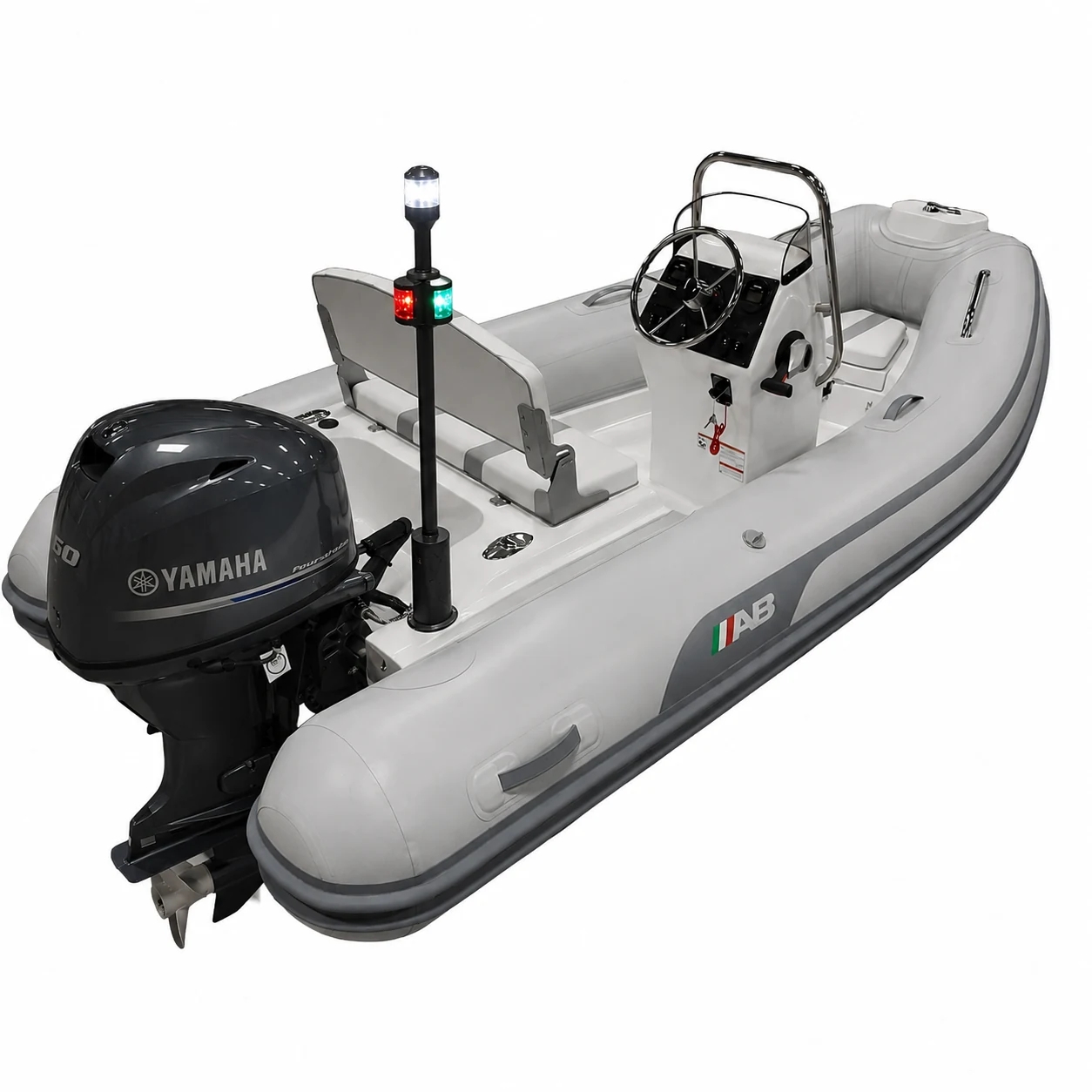 NavRod installed on a small RIB